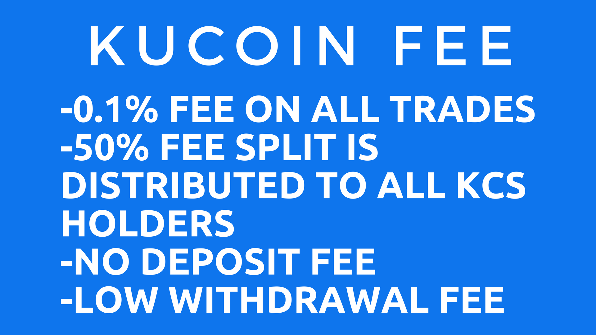 why are kucoin fees so high